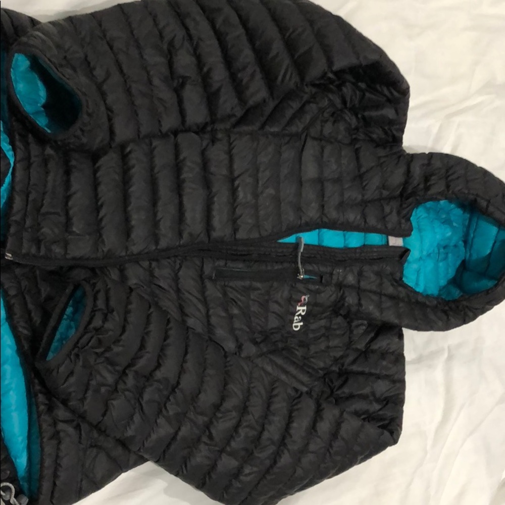 Women’s RAB microlight down jacket